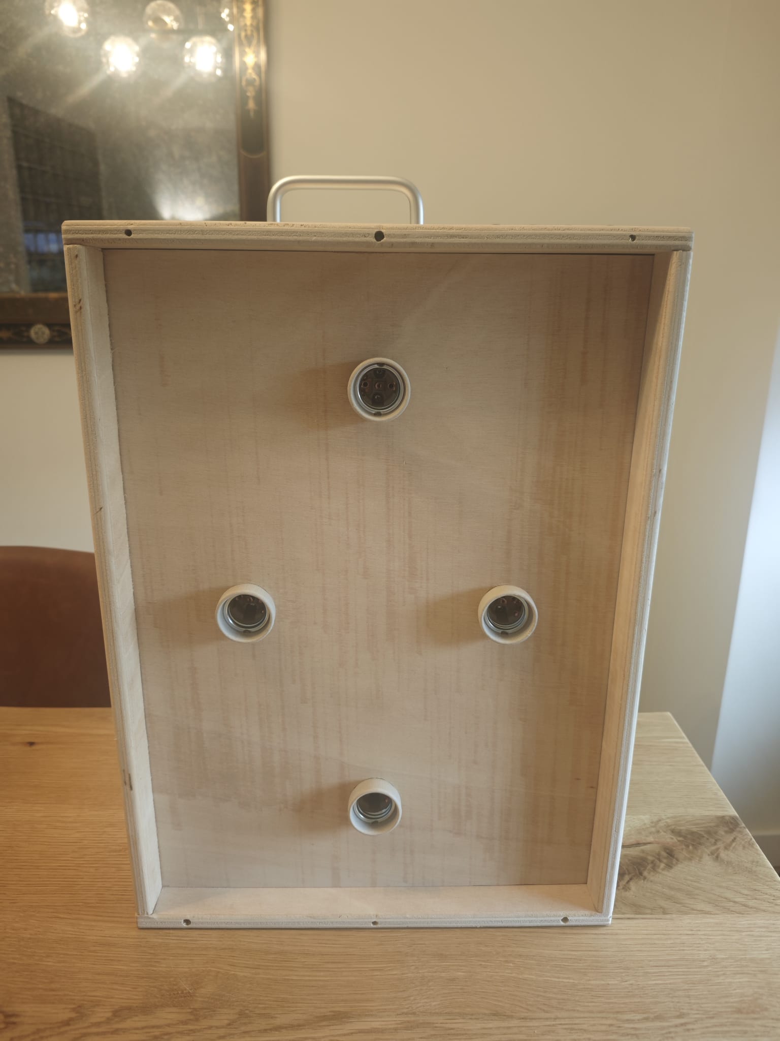 Sauna Infrarroja Portátil de Madera Natural – Baja Emisión EMF y Uso Vertical/Horizontal